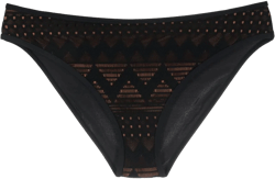 Dolce Vita mesh-detail bikini bottoms