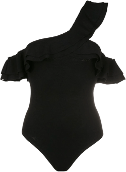 Maiô Bresse off-shoulder one-piece