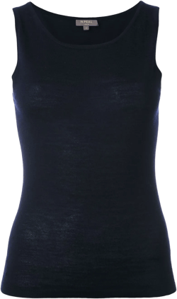 fine-knit tank top