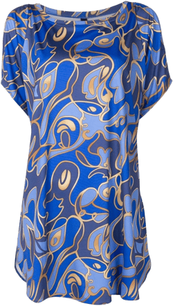 Allat graphic-print tunic dress