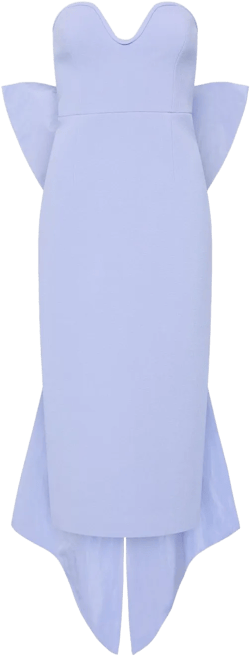 Annabelle strapless midi dress