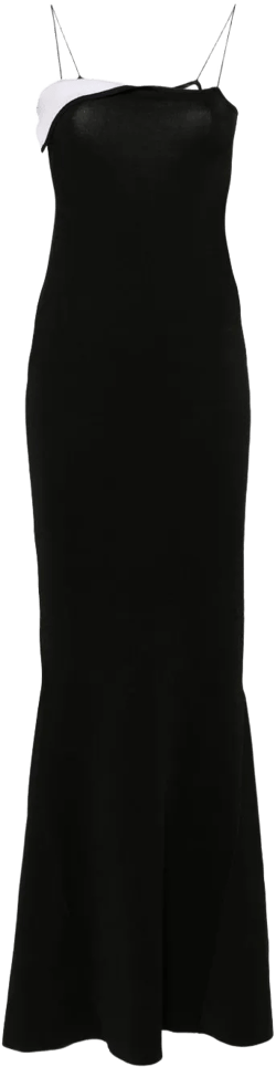 Aro draped maxi dress