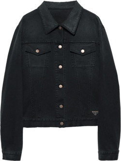 denim blouson jacket