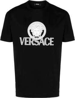 Medusa logo-print T-shirt
