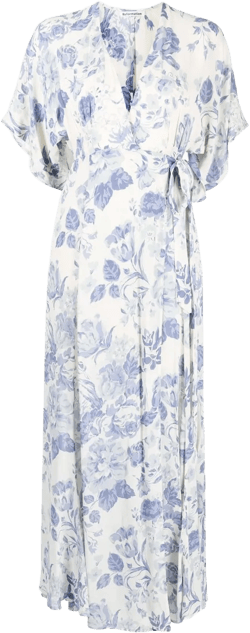 Winslow draped wrap dress
