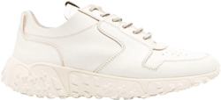 lace-up leather sneakers