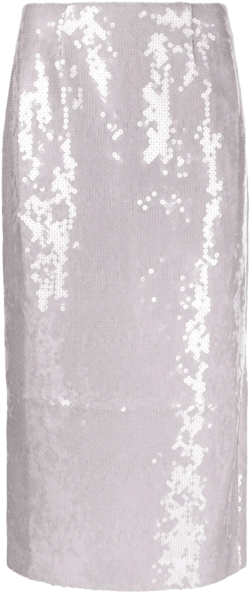 sequinned midi skirt