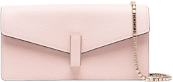 Iside leather clutch bag