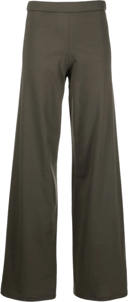 high-waisted trousers