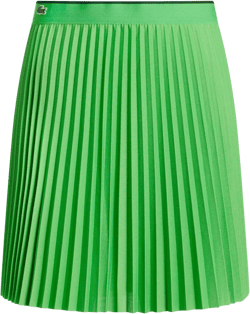 logo-appliqué pleated mini tennis skirt