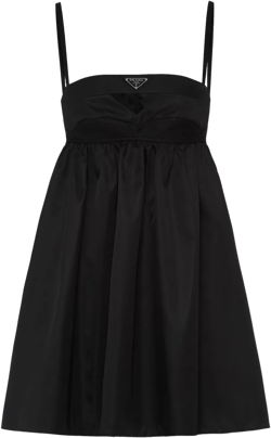 Re-Nylon triangle-logo minidress