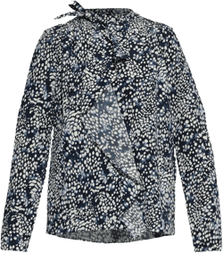 Utah stretch-silk blouse