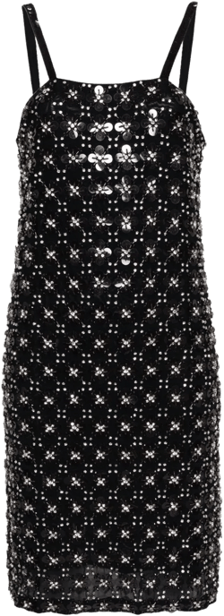 Ginny rhinestone-embellished mini dress