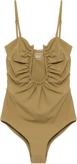 Arced Ruched swimsuit