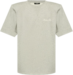 logo-embroidered cotton T-shirt
