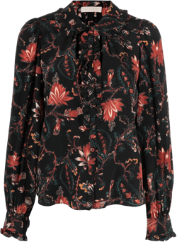 Philipa floral-print blouse