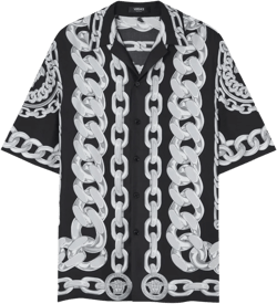 Medusa Chains silk shirt