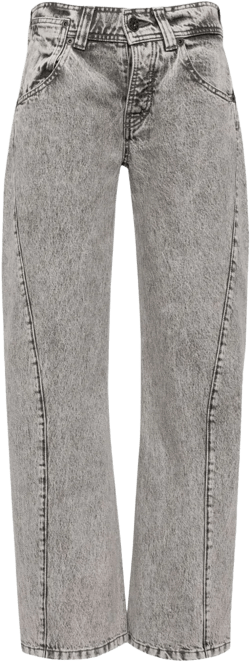  low-rise crooked-seam jeans