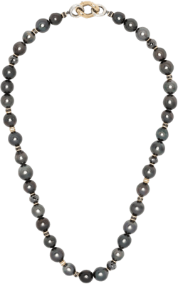 beaded pearl necklace 