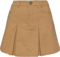 cotton mini skirt