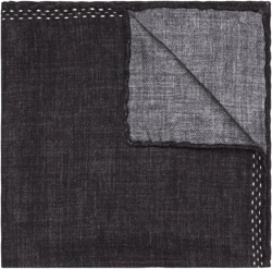 embroidered silk pocket square