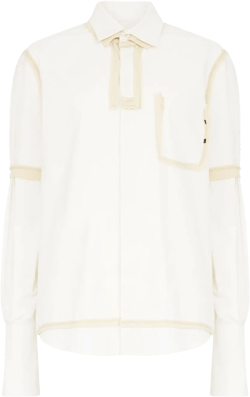 long-sleeve cotton shirt