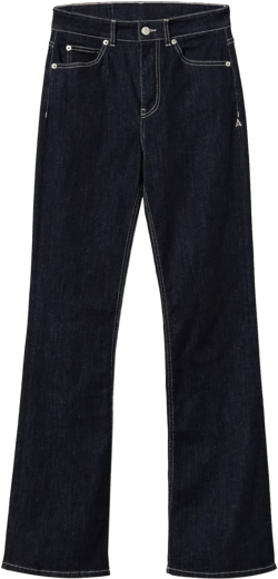 five-pocket flared jeans