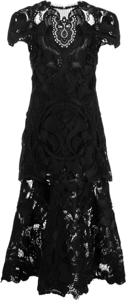 cut out-detail midi dress