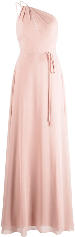 Pescara one-shoulder bridesmaid gown