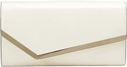 Emmie leather clutch bag