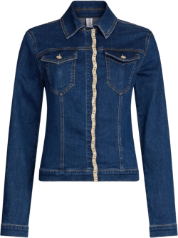 rhinestone denim jacket