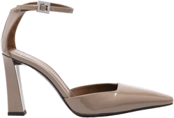 85mm leather pumps