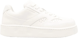 tonal leather sneakers