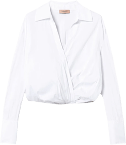 poplin blouse
