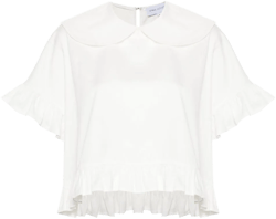 Dahlia ruffled blouse