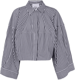 striped blouse