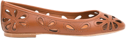 leather ballerinas