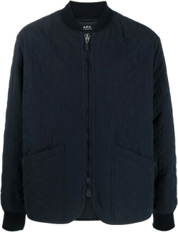 quilted bomber jacket