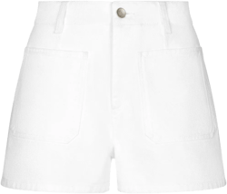 Denim cotton shorts 