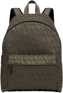 Toile Iconographe leather-trim backpack