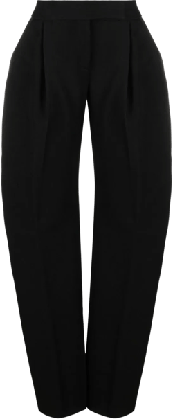 tailored wide-leg trousers
