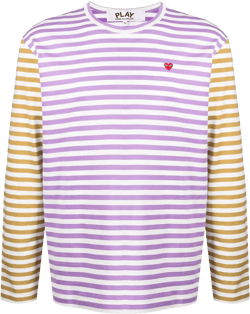 striped long-sleeve T-shirt 