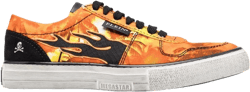 Flame low-top sneakers