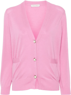 button-up cotton cardigan