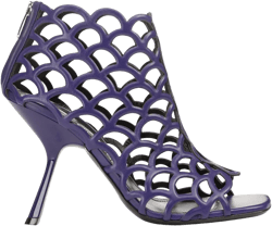 Mermaid leather cage sandals