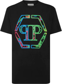 logo-embellished cotton T-shirt