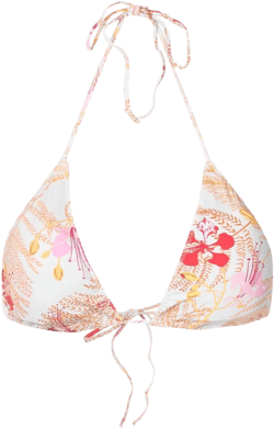 Aava floral-print bikini-top