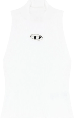 M-Onervax mock-neck top