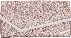 Emmie glitter clutch bag