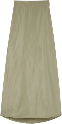 A-line maxi skirt